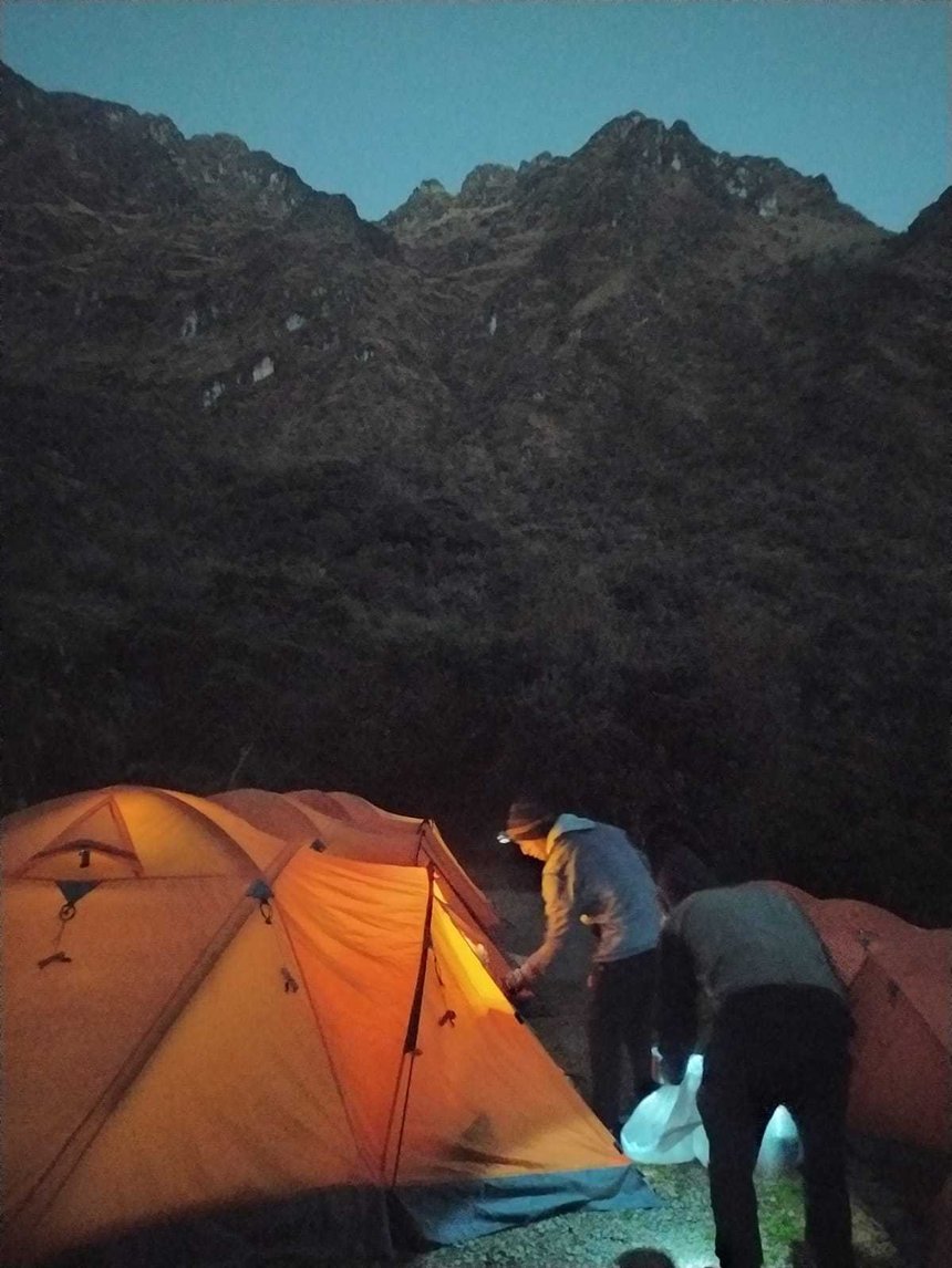 campamento inca trail